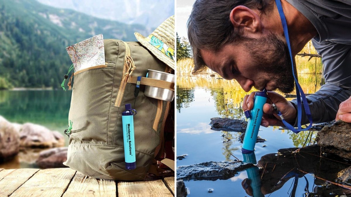 MEMBRANE SOLUTIONS Filtr do wody Water Filter Straw I – słomka życia